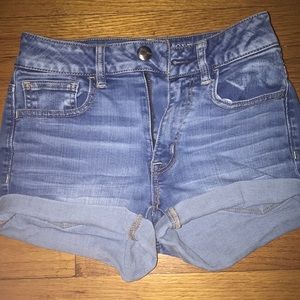 american eagle jean shorts